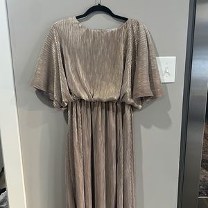 Brides maid dress. Pink/gold